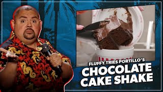 Fluffy Tries Portillos Chocolate Cake Shake