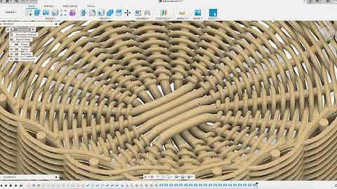 Wicker Basket (Fusion 360)