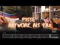 Antwort als Fax Pisse Сover / Guitar Tab / Lesson / Tutorial