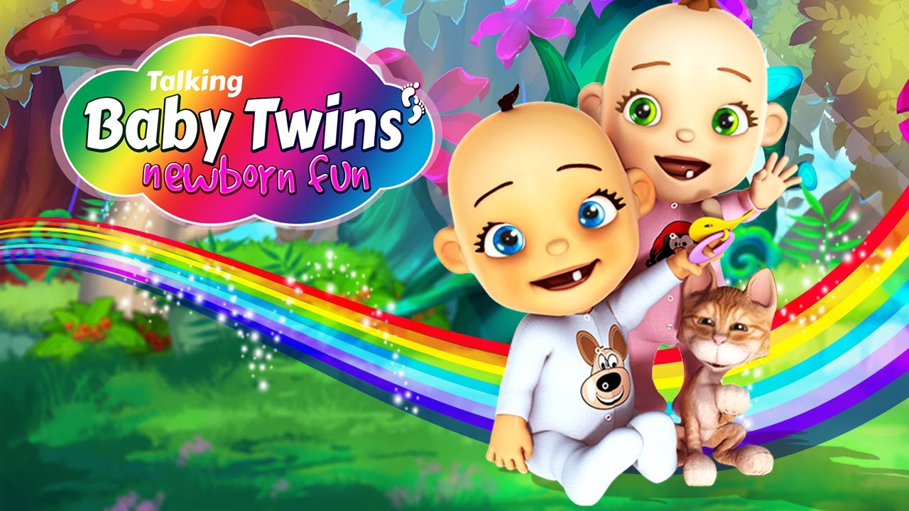 Talking Baby Twins Newborn Fun MOD APK cover