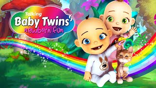 Talking Baby Twins Newborn Fun Game | Baby Care Game screenshot 2