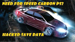 Need For Speed Carbon PS2 | Hacked Save Data