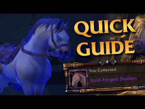 Void-Forged Stallion Mount Guide in Patch 11.1.5