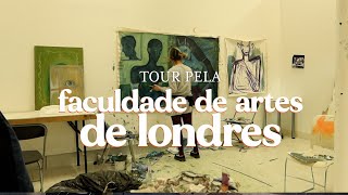 TOUR pela UNIVERSIDADE DE ARTES de LONDRES! UAL Chelsea College of Arts