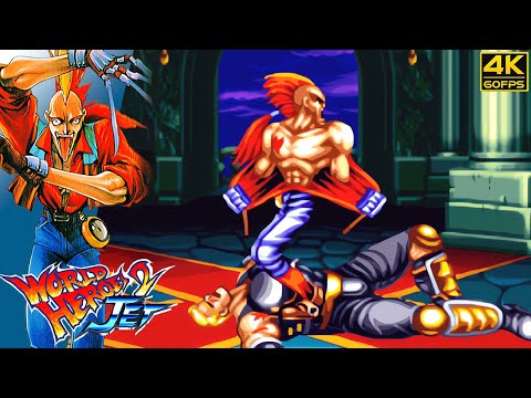 World Heroes 2 Jet - Jack (Arcade / 1994) 4K 60FPS - YouTube