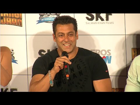 Salman Khan's FUNNY Replies To The Media | Bajrangi Bhaijaan Trailer Launch