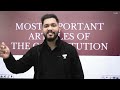 Most Important Articles of the Constitution of India | MHCET LLB 2024 Preparation #mhcet Mp3 Song