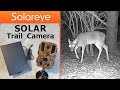 SOLAREYE Trail Camera with  Lithium Battery and Solar Panel TOP Rated SVTCKW