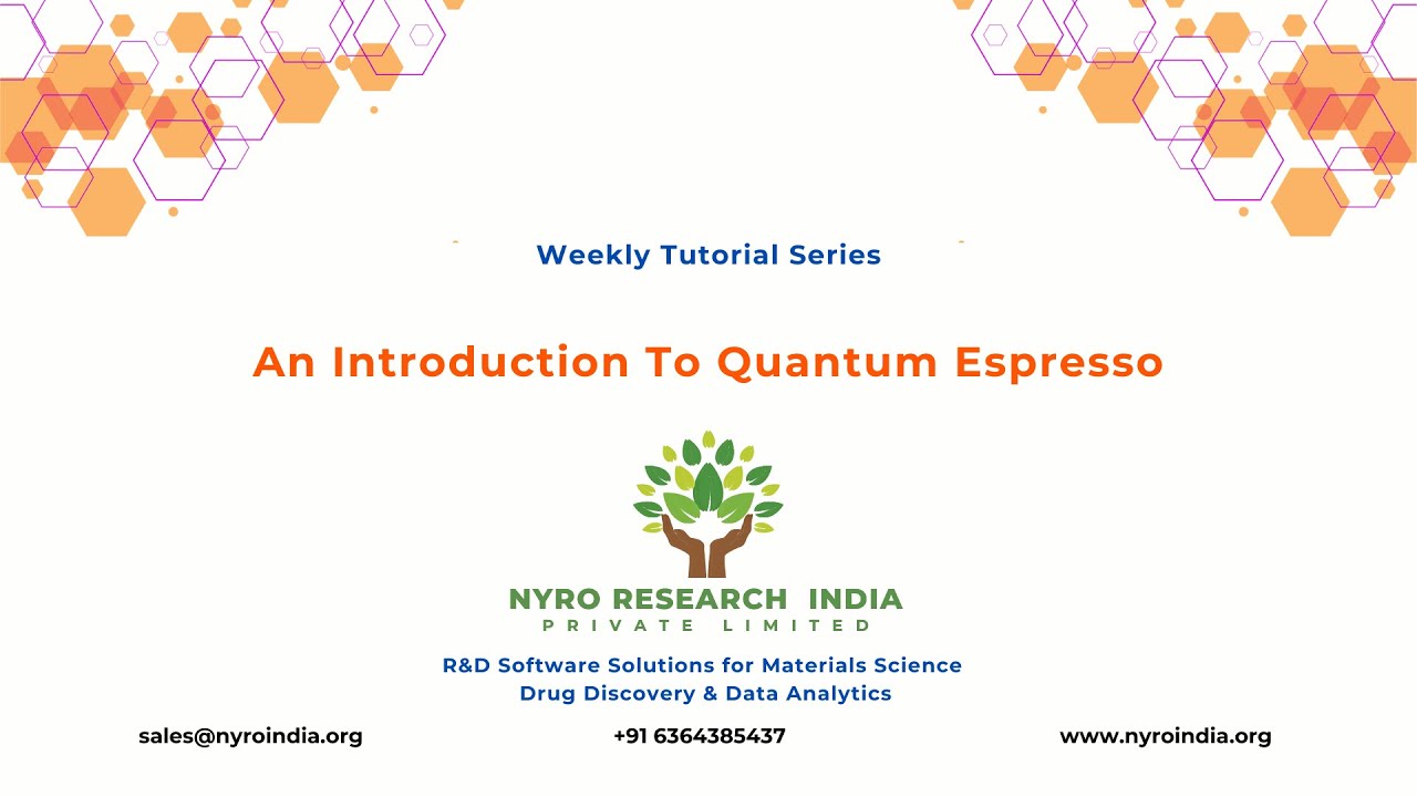 38 External Programs  Quantum Espresso