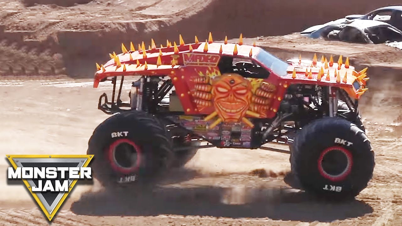 Criss Angel takes the Monster Jam Drive Experience with Tom Meents