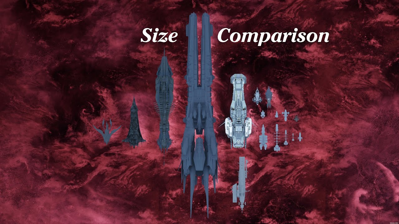 Star Citizen Size Comparison Chart