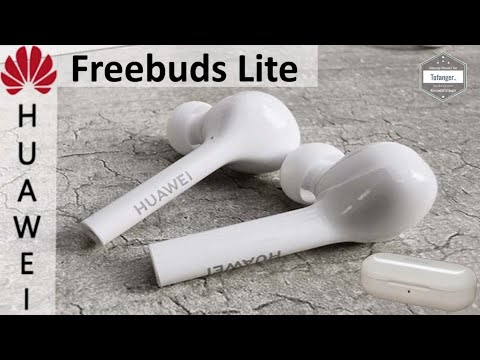 Huawei FreeBuds Lite TWS - Ecouteurs Bluetooth Huawei Freebuds Lite Blanc - Unboxing