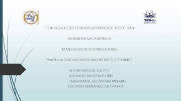 Contador 0 99 con TIMER0