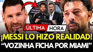 🚨¡ÚLTMA HORA! MESSI CUMPLE EL SUEÑO DE VOZINHA Y SE CONVIERTE EN EL PORTERO MEJOR PAGADO
