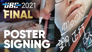 UBC 2021 Final (Poster Signing)