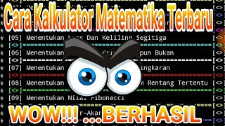 Install Kalkulator Matematika Via Termux 2018..!!!