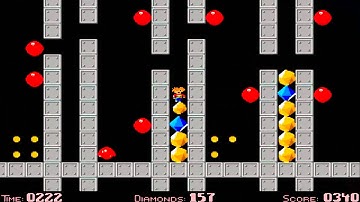 AMIGA DENMINE 13 DEN MINE BOULDER DASH BOULDERDASH CLONE By Denis F In 1993 94 EMERALD MINES NET WEB