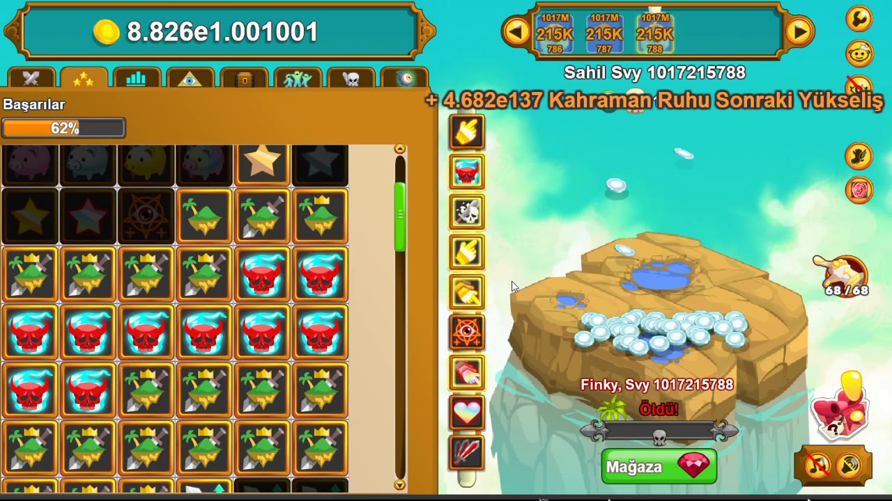 Clicker Heroes 1 BİLİON STAGE  WORLD RECORD