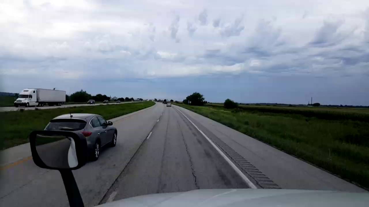 Bigrigtravels Live! Percival, Iowa to St Joseph, Missouri Interstate 29