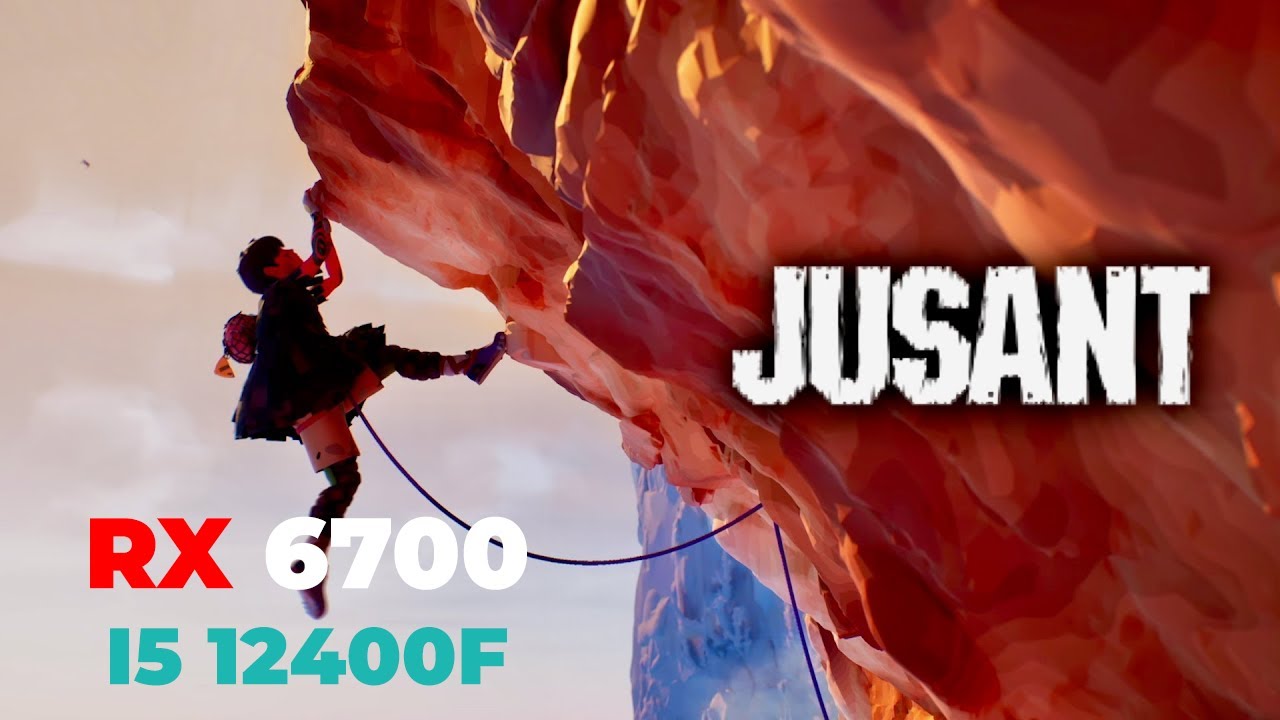 Jusant Demo: Max Settings Benchmark with RX 6700 + i5 12400f
