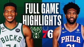 BUCKS at 76ERS | NBA FULL GAME HIGHLIGHTS | November 18, 2022