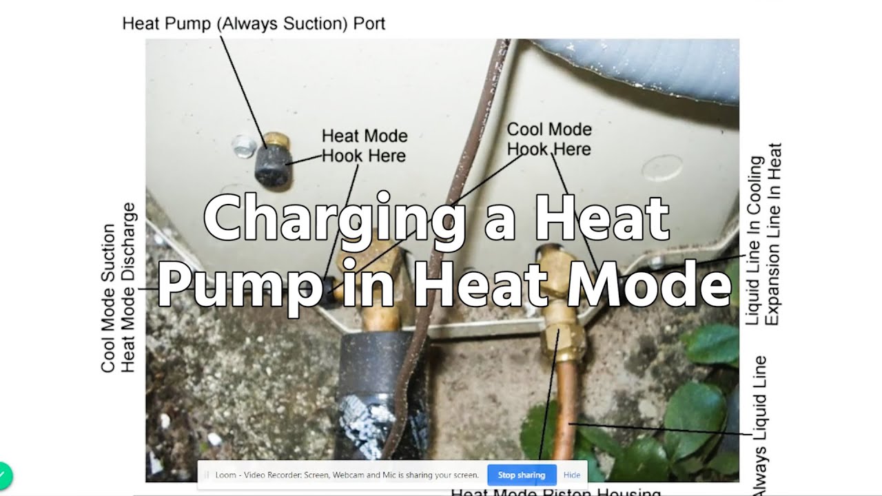 Goodman Heat Pump Charging Chart R22