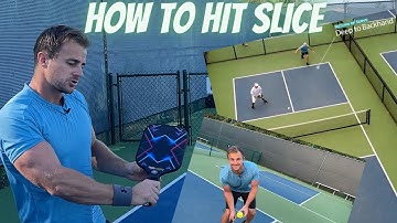 How To Hit With Slice in Pickleball