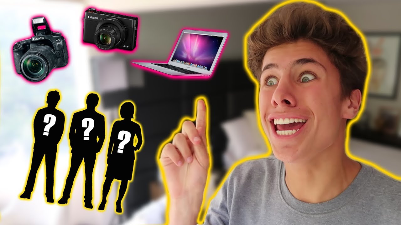 GANADORES DEL GIVEAWAY (MacBook / Camara / Paracaídas) - YouTube Juanpa Zurita