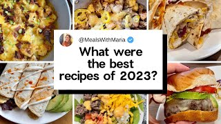 23 of the BEST Recipes I Made In 2023