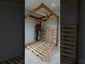 I Turned Scrap Pallets Into a Luxury Bed