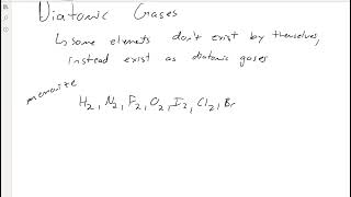 Chem101 7 3 Diatomic Gases