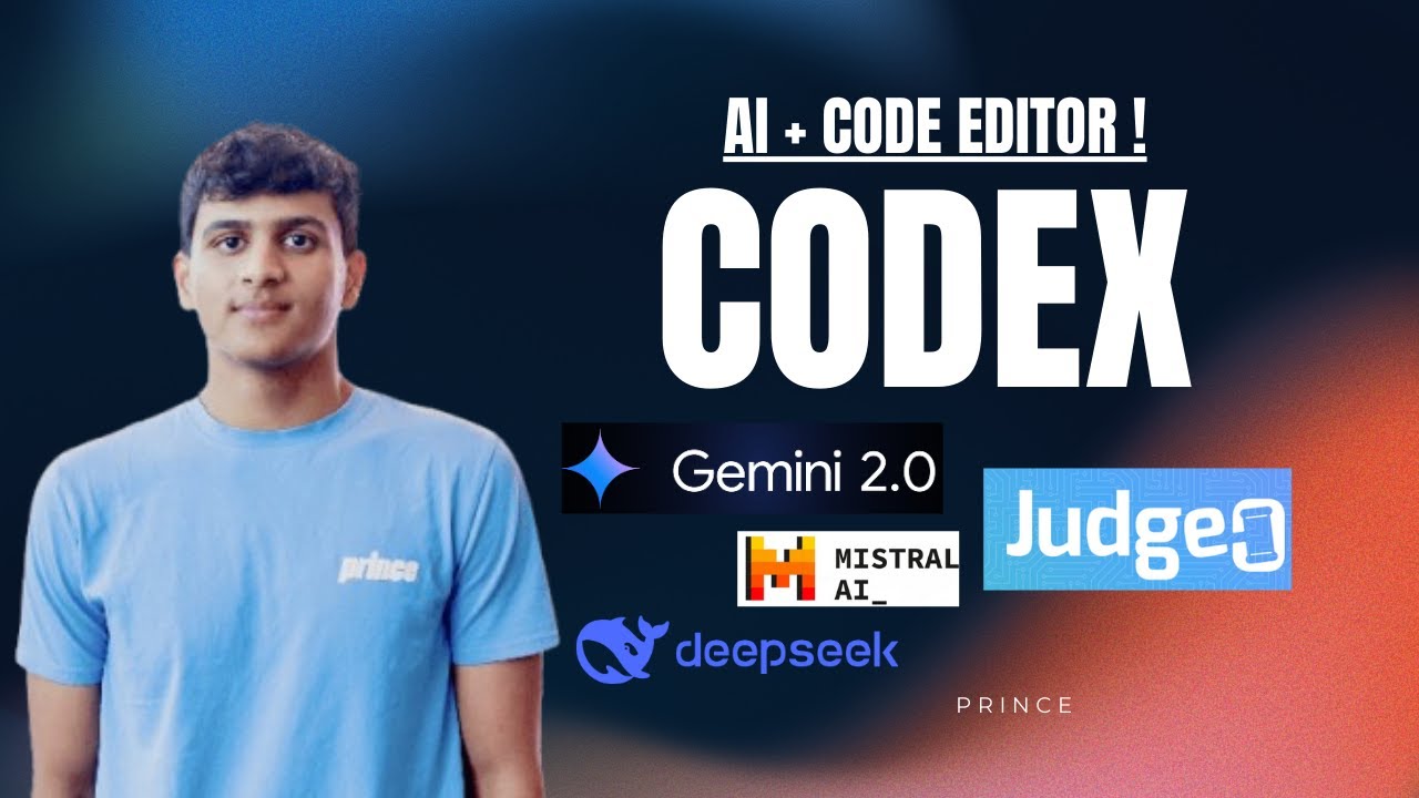 CodeX | IDE + AI | Judge0 | OpenRouter | Tailwind CSS - YouTube