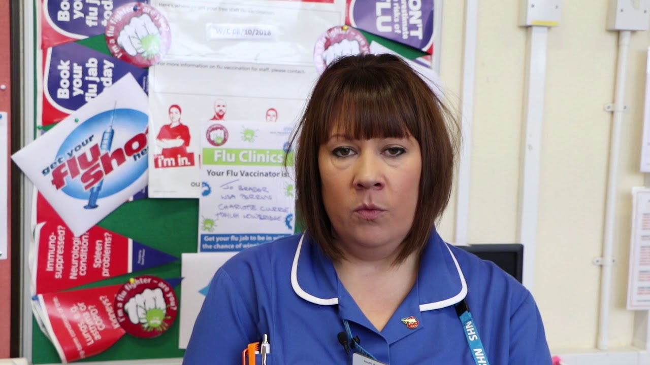 Community Nurse Sara says remember to drink plenty of fluids this winter