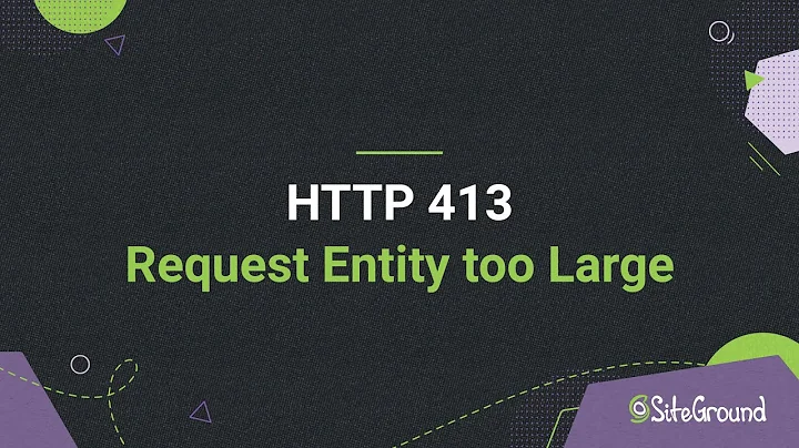 How to Fix HTTP 413 Request Entity Too Large Error in WordPress | Tutorial