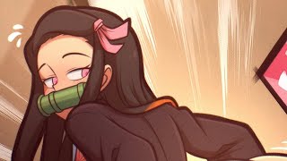 Nezuko’s Courage | Demon Slayer Comic Dub