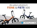 Blaupunkt Falt-E-Bikes - FIENE & FIETE 500 - Jetzt erhältlich!