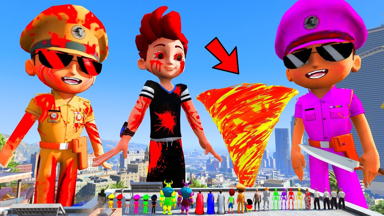 LITTLE SINGHAM WITH SHIVA KICKO SHINCHAN FOUND BIGGEST EVER KICKO IN GTA 5 #128