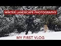 Snowy Landscape Photography in Kent | my first vlog