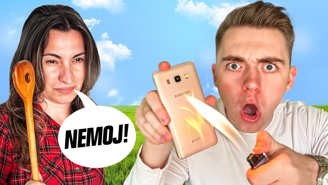 Zapalio Sam Mamin Telefon i Kupio Joj Novi