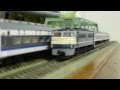 【鉄道模型】Tomix EF65 500P型 試運転 の動画、YouTube動画。
