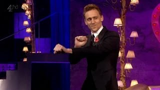 Tom Hiddleston dancing on Chatty Man