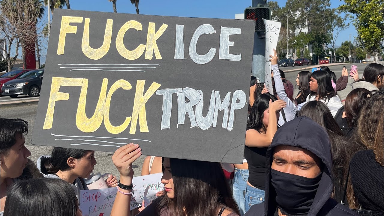 South Hills High School, anti ICE walk out protest 2026 