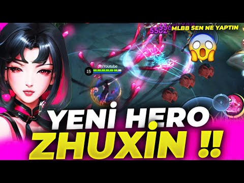 TÜM TAKIMI YERDEN YERE VURUYOR !! YENİ HERO Zhuxin - Yeni Eşyalar ve Helcurt rework - Mobile Legends