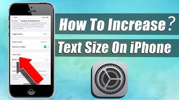 How to Change Font Size on iPhone & iPad?