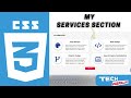 CSS Personal Portfolio Services Section // Portfolio Website // Learn CSS in Nepali #42