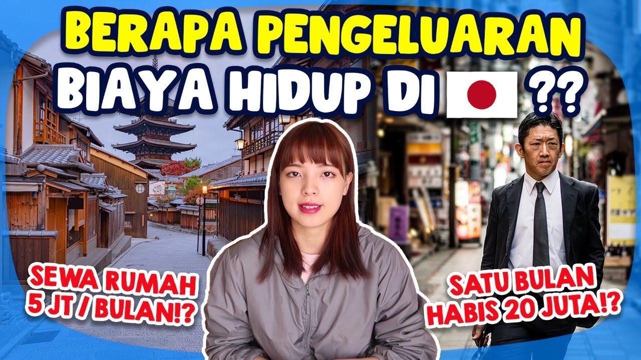 PENGELUARAN BIAYA HIDUP SELAMA SEBULAN DI JEPANG!? MAHAL DI BIAYA TEMPAT TINGGAL!?