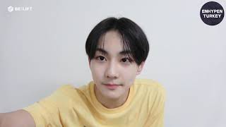 -Note 200712 Jungwon - Enhypen 엔하이픈 Türkçe Altyazılı