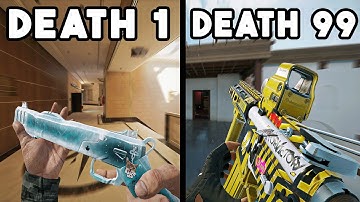 R6 GUNS but every time i die THEY GET BETTER (SIEGE X)