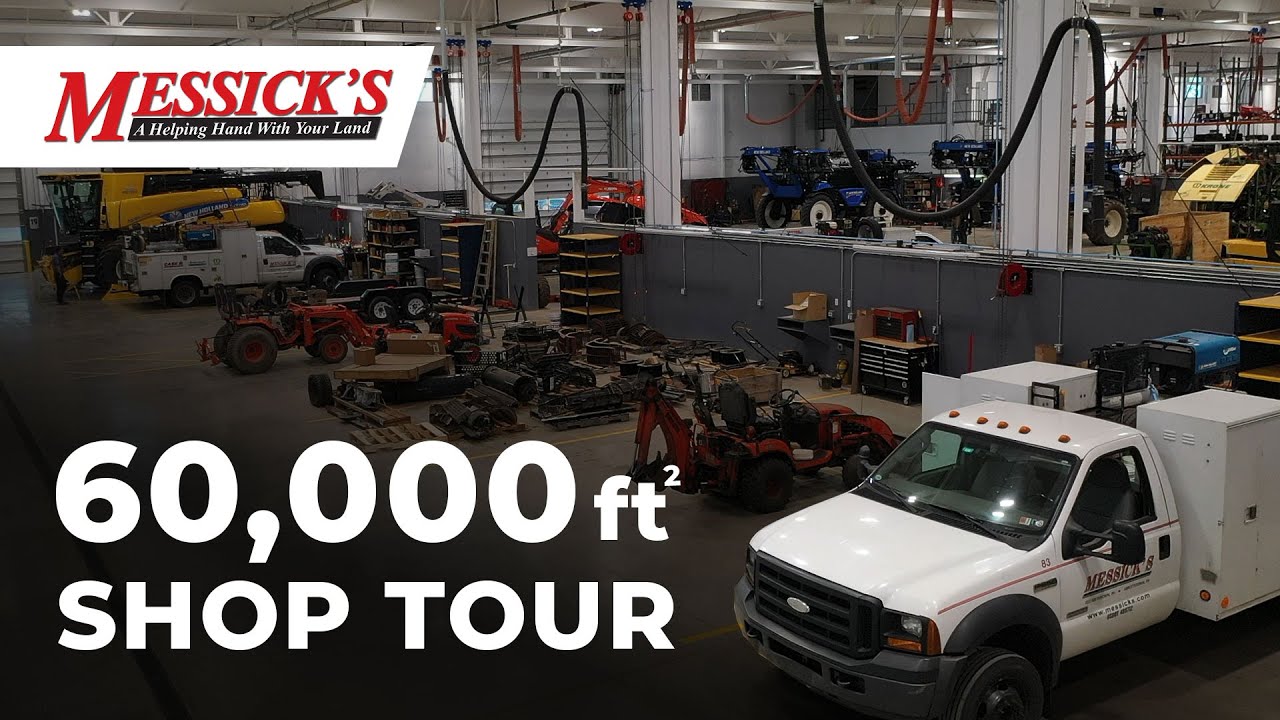 Messick's 60,000 sqft Service Shop New Mt Joy Shop Tour YouTube