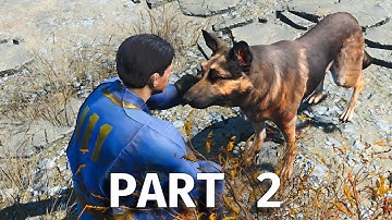 Fallout 4 Walkthrough Gameplay Part 2 - Dogmeat